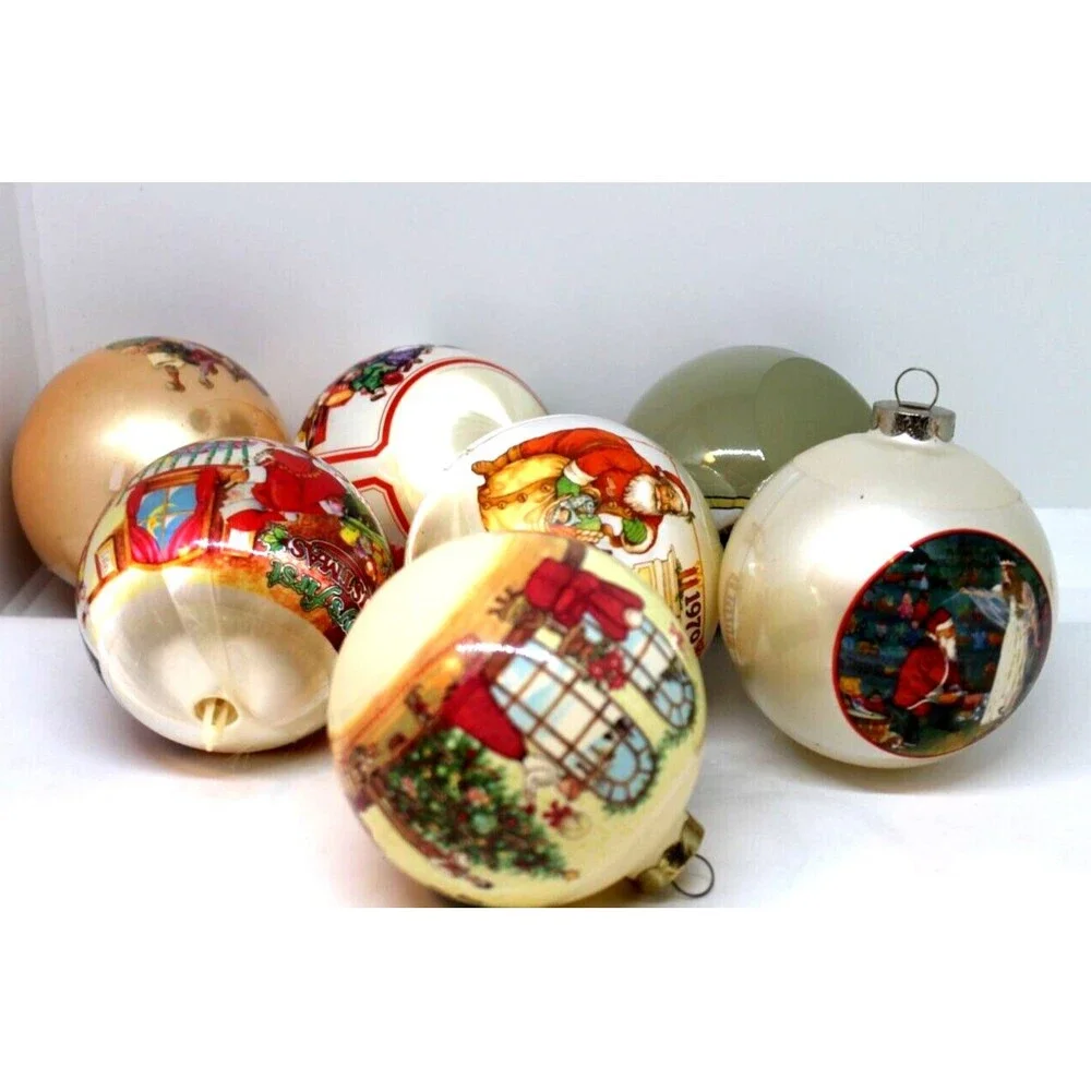 7 VTG Christmas Ornaments 10